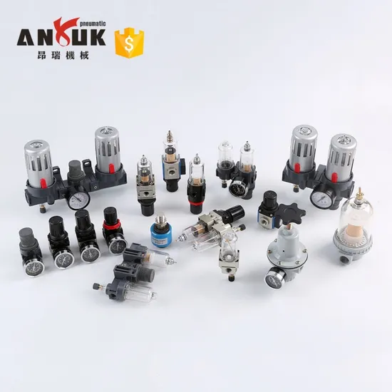 40& Mu; M 1/2 NPT Manual Drain Valve Pneumatic Filter Regulator for Automation Lines Air Source